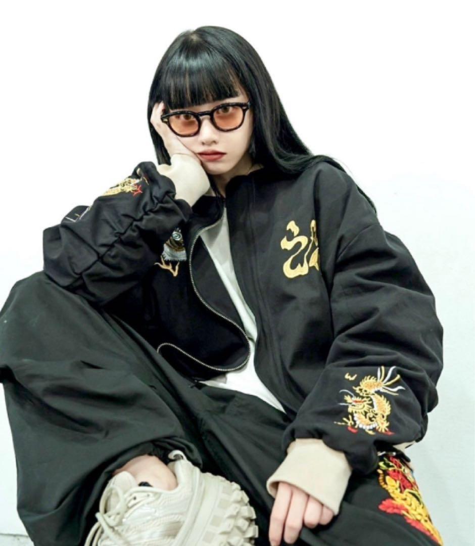 チュウカタベタイ　Balloon silhouette jacket XL