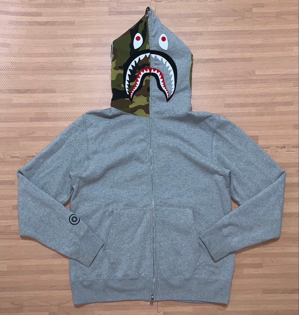 ☆初代☆復刻☆ APE 1st シャークパーカー XL パーカー kaws - メルカリ