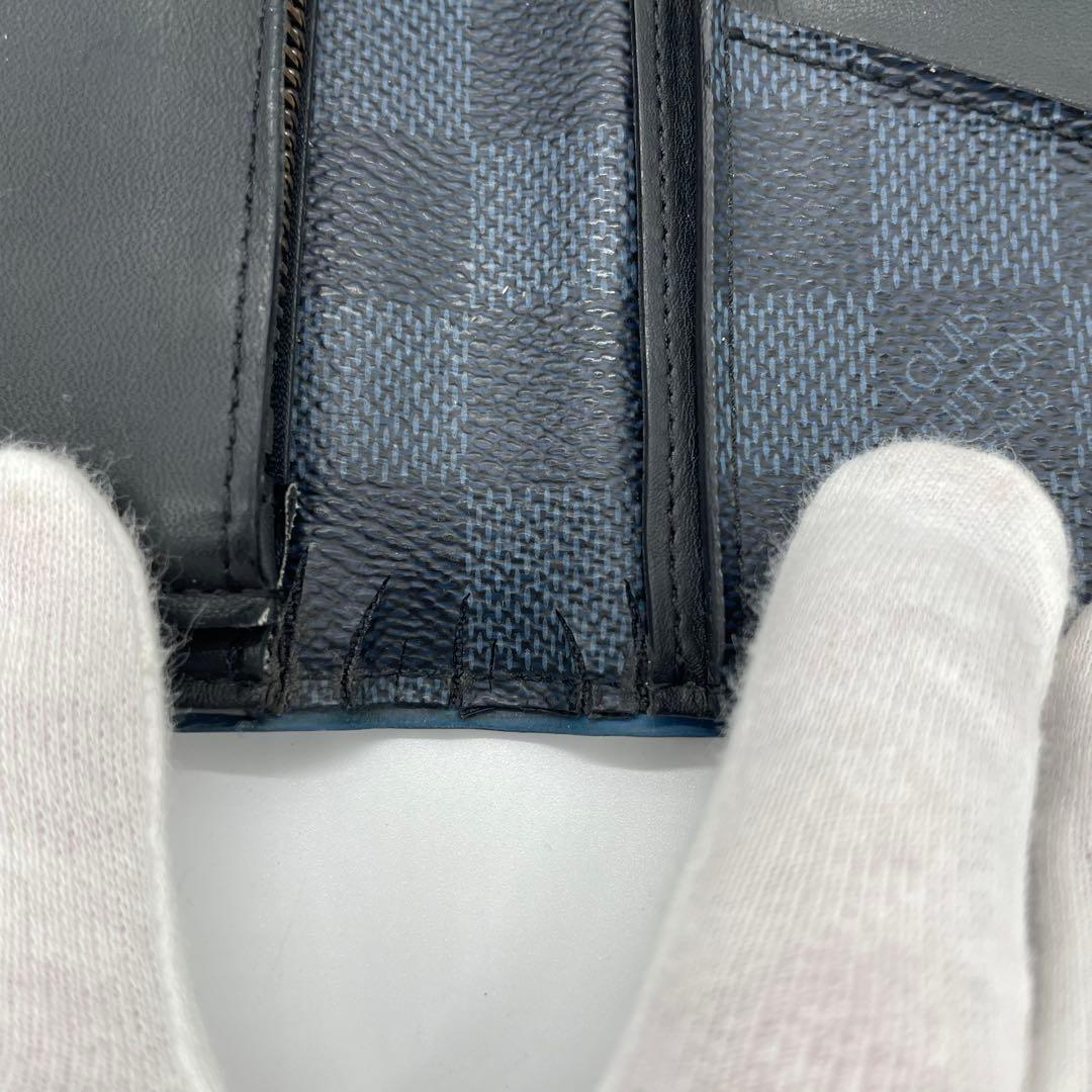 ルイヴィトン ダミエコバルト ブラザ 長財布w8 - メルカリ