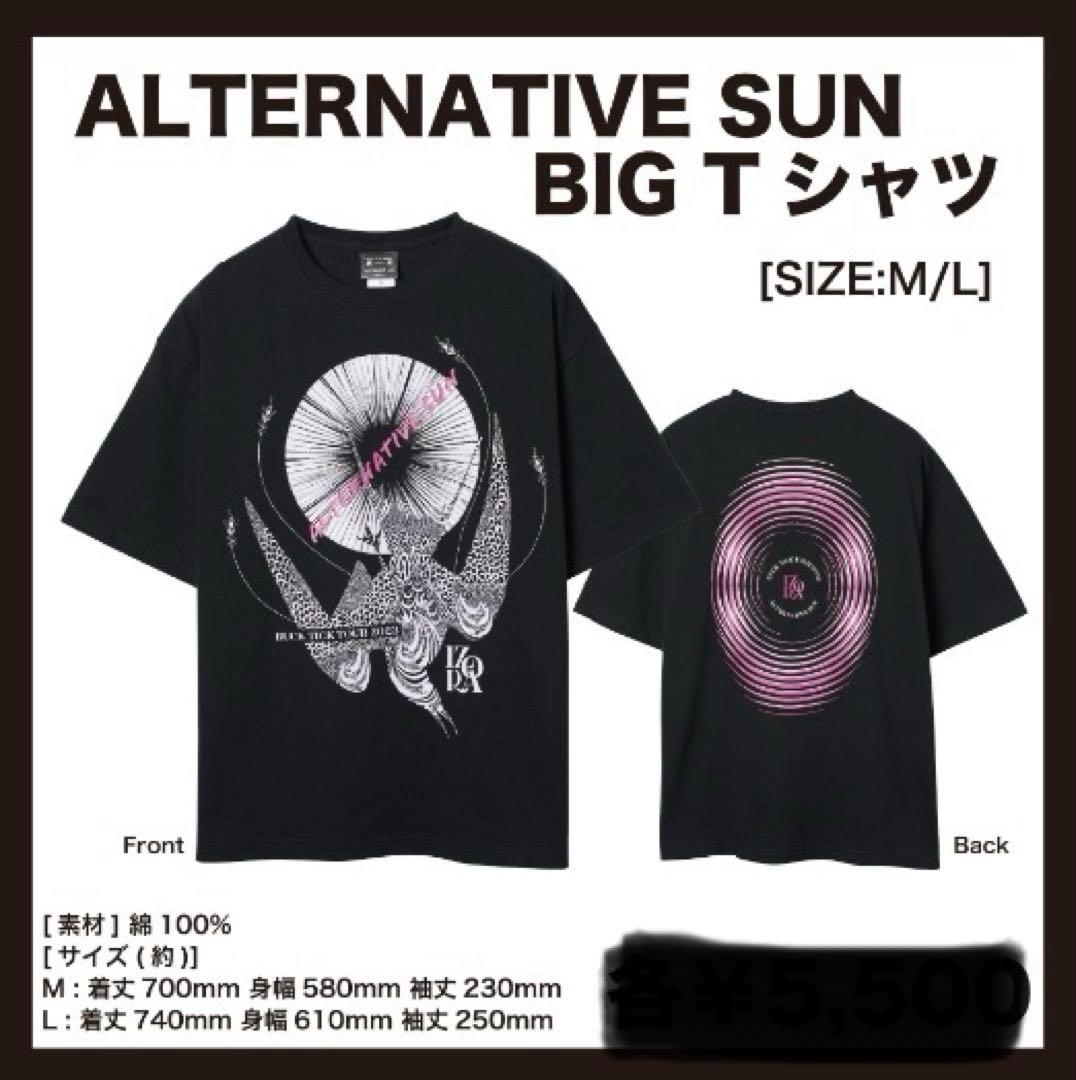 BUCK-TICK 異空 ALTERNATIVE SUN BIG Tシャツ L - メルカリ