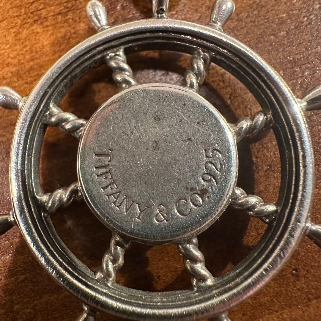 ティファニー ヴィンテージ コンパス 方位磁針 キーホルダー