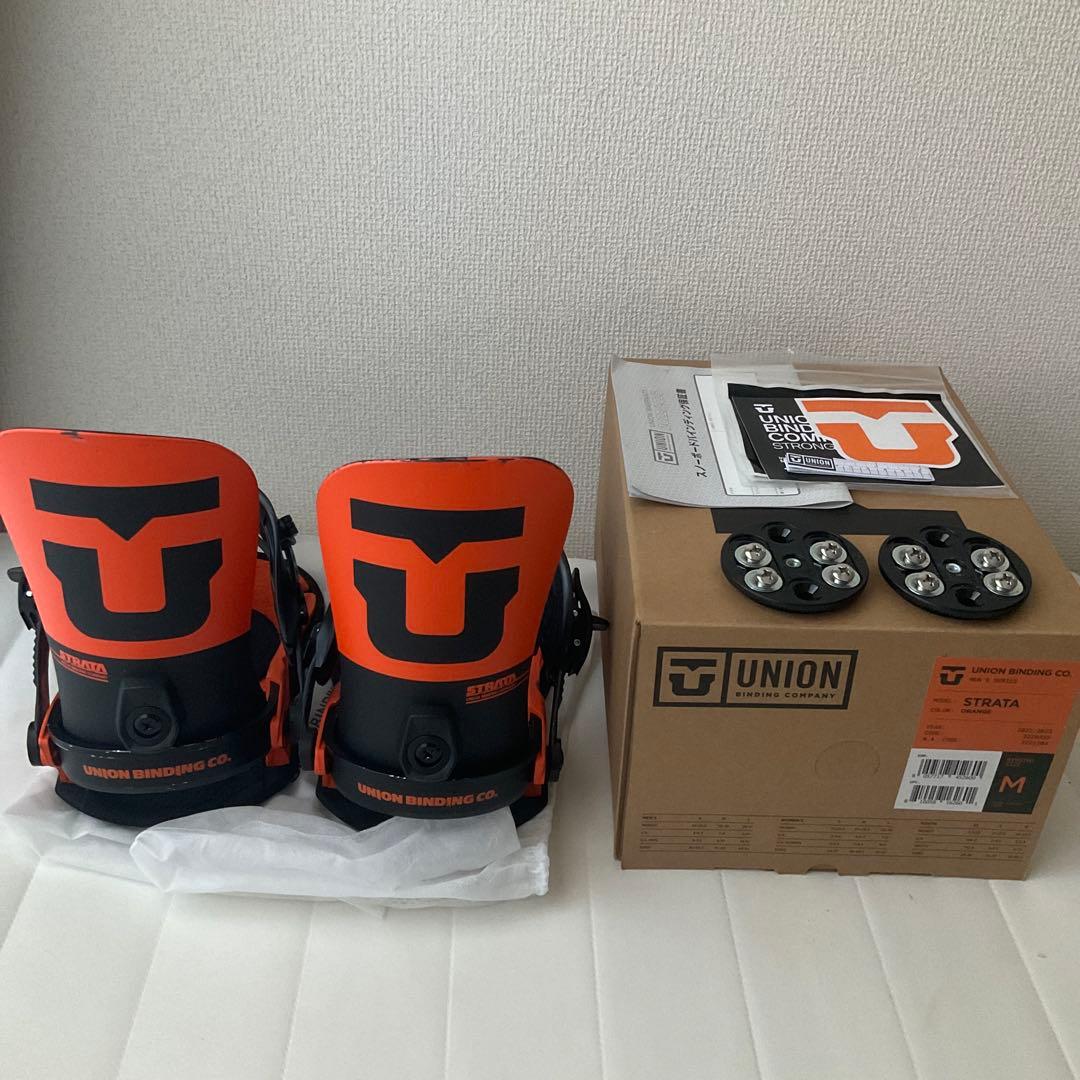 UNION STRATA ユニオン ストラータビンディング Mサイズ オレンジ 早期予約】25-26モデル. UNION .『 STRATA 』. Orange . ユニオン