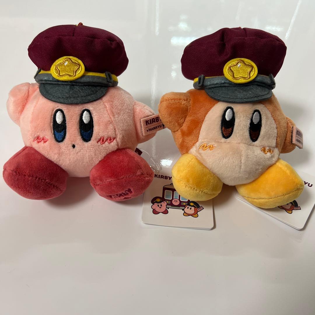 星のカービィ　阪急電車　マスコット　カービィ　ワドルディ　2種セット