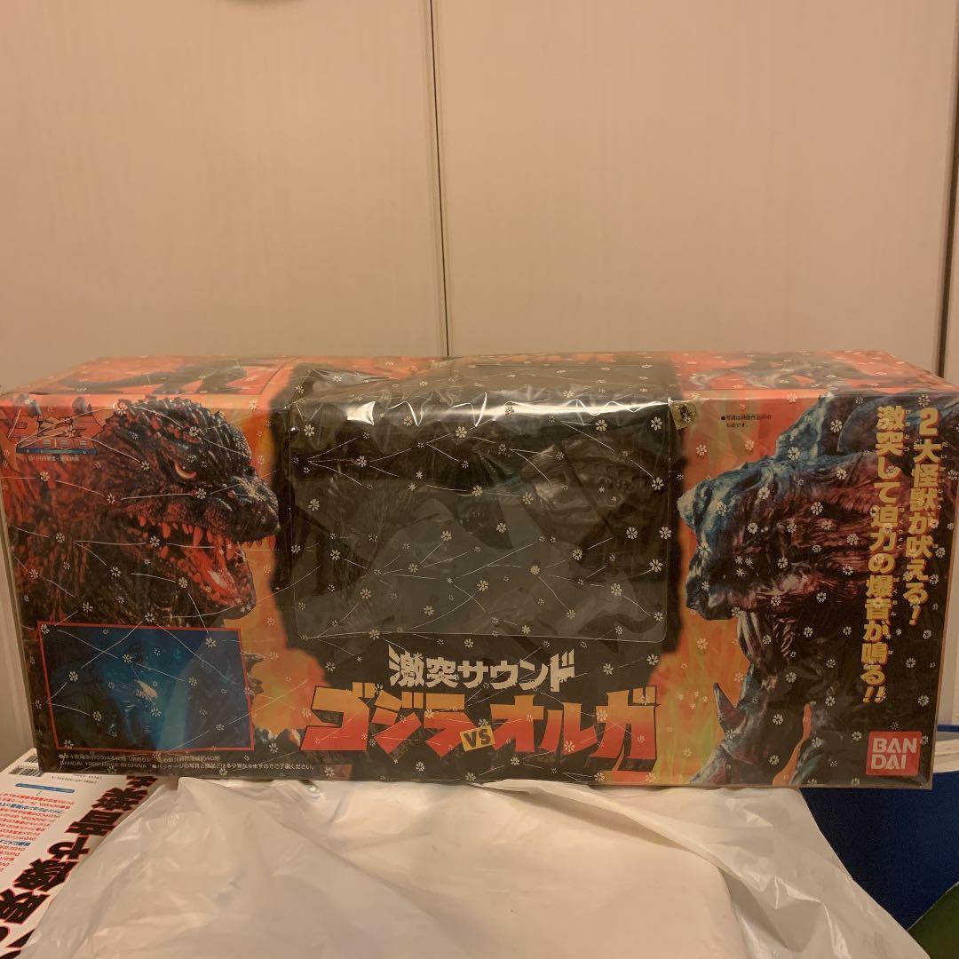 新品、未使用品　バンダイ 激突サウンド ゴジラVSオルガ