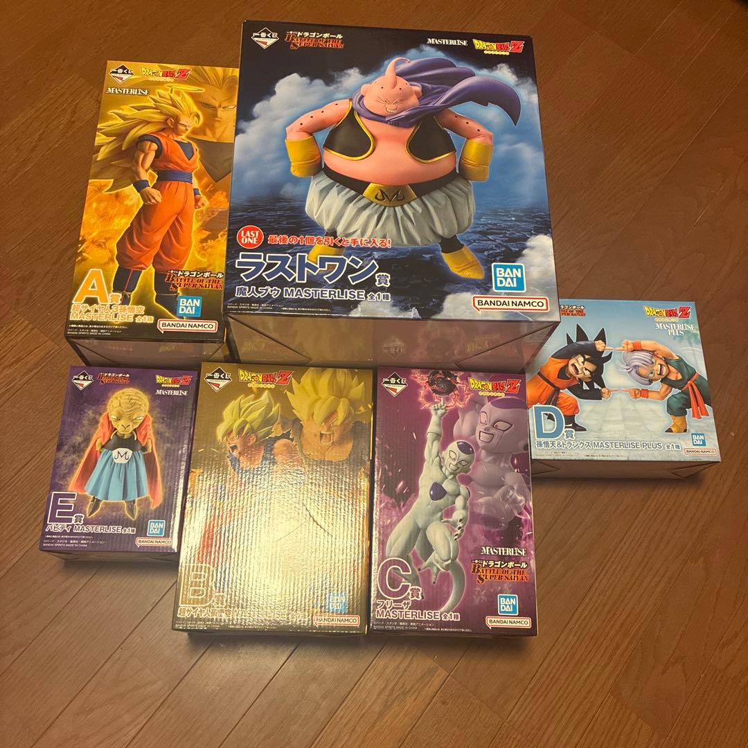 ドラゴンボール一番くじ ⭐︎A B D E F G ラストワン賞 7点セット⭐︎ ドラゴンボール一番くじ ⭐︎A B D E F G ラストワン賞 7点セット