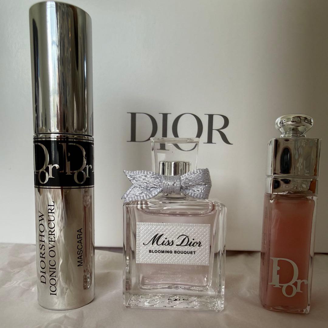 Dior ノベルティセット ミニ香水 ミニマキシマイザー ミニマスカラ