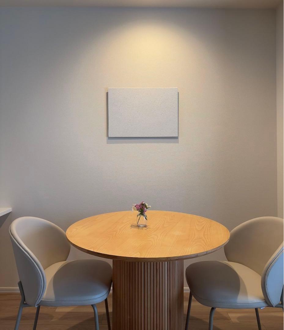 しかくいし　大理石アート 世界で一つだけのアート】天然石アートパネル「しかくいし」にKISEKI