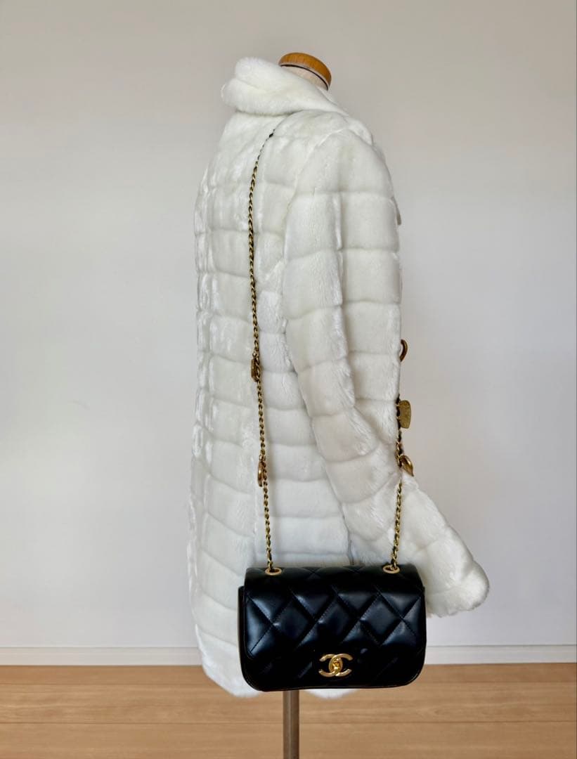 CHANEL ショルダーバッグ ハート チェーン ノベルティ 週末価格