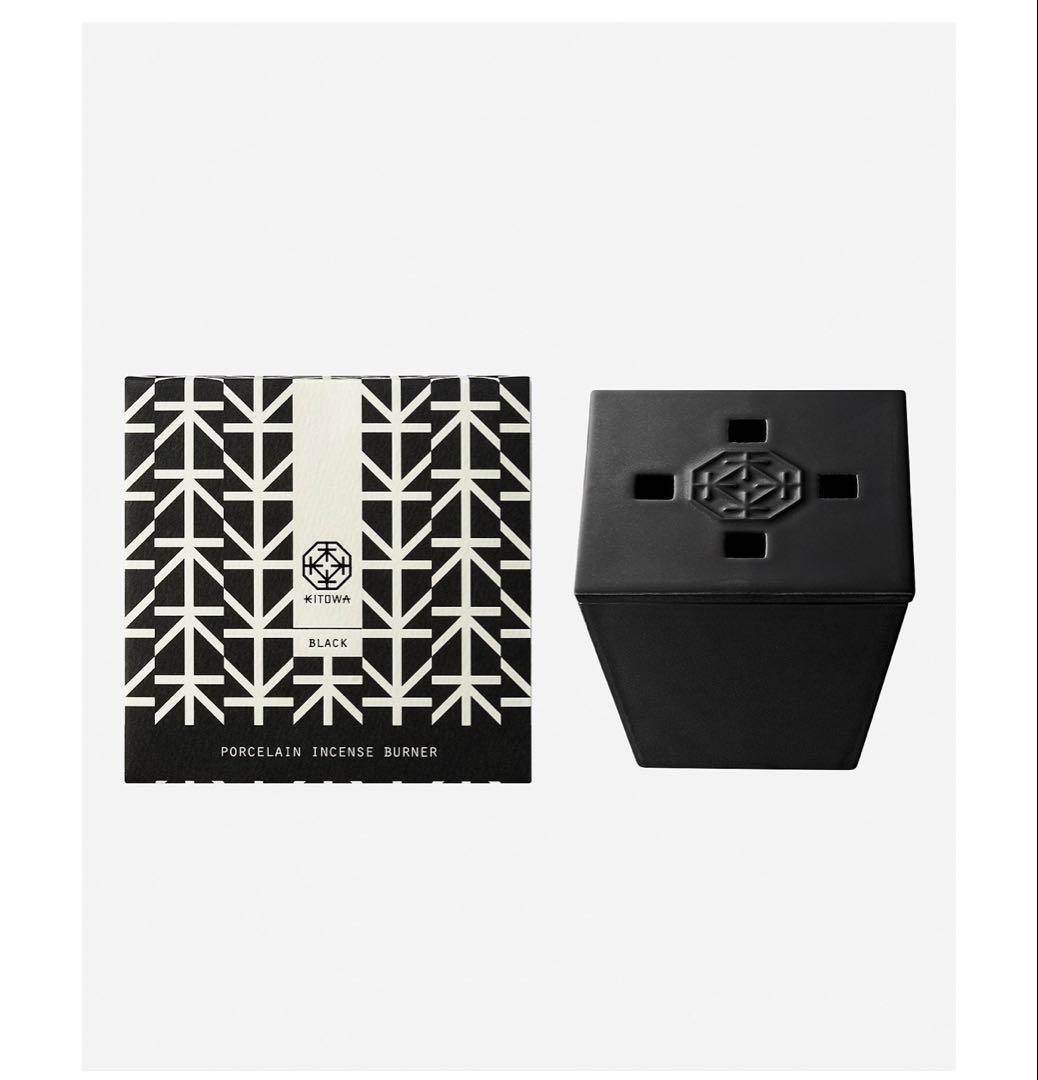 KITOWA ブラック お香立て 陶器　有田焼