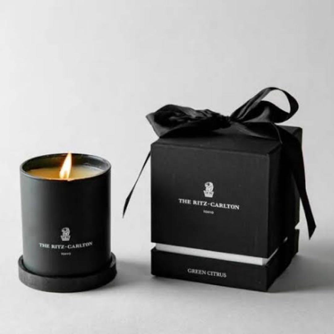 【東京限定】リッツカールトン東京アロマキャンドルグリーンシトラス
