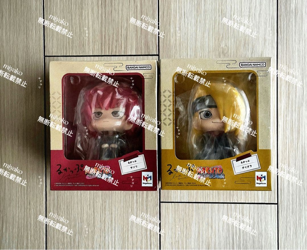 【新品未開封品】NARUTO　るかっぷ ナルト　デイダラ サソリ