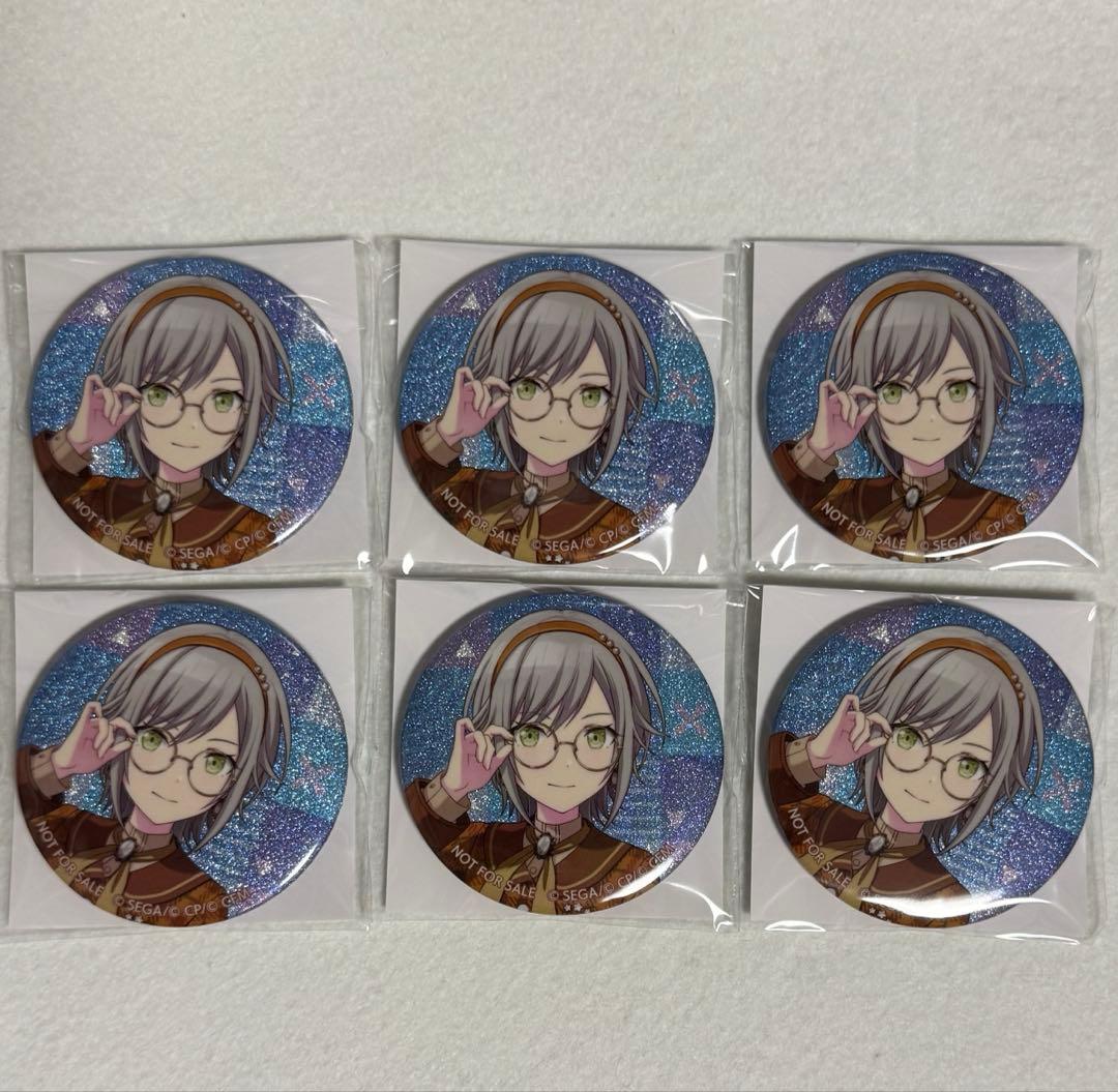 プロセカ 日野森志歩 グリッター缶バッジ 特典 48B - メルカリ