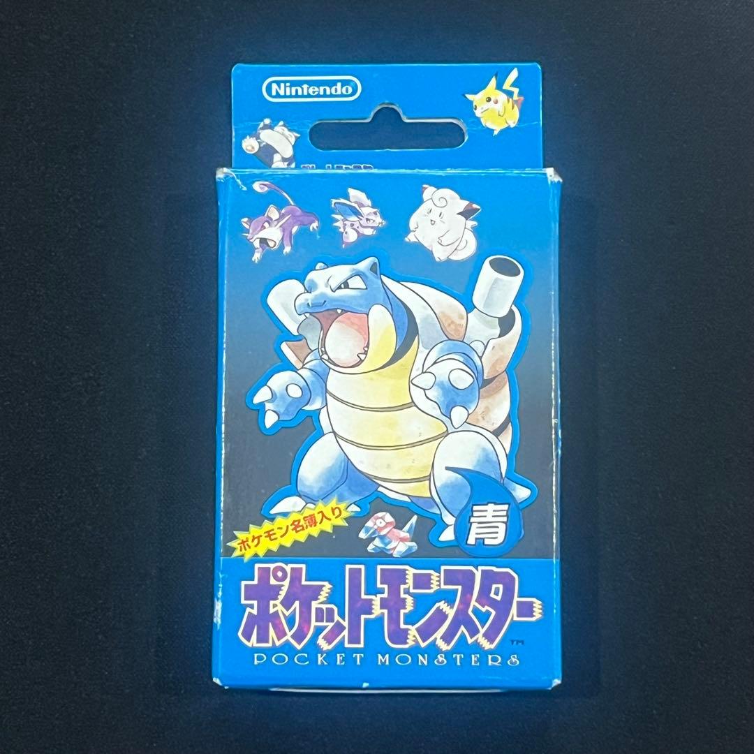 ポケットモンスター トランプ ポケモン カメックス 青