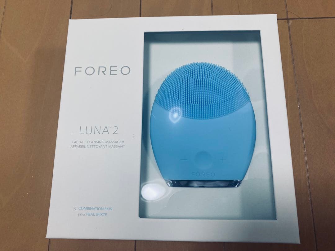 新品未使用　FOREO LUNA 2 フェイシャルクレンジングブラシ ブルー