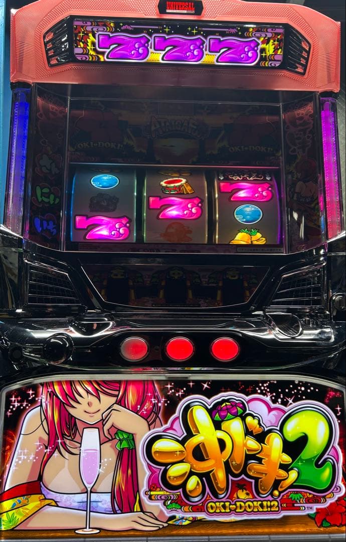 パチスロ実機　沖ドキ2 アクロス 沖ドキ！2-30 中古パチスロ実機 [8ch対応] A-SLOT