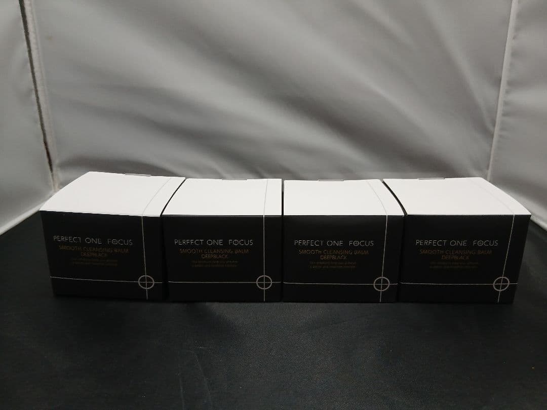 パーフェクトワンフォーカス スムースクレンジングバーム ディープブラック　4個 スムースクレンジングバーム ディープブラック｜パーフェクトワン