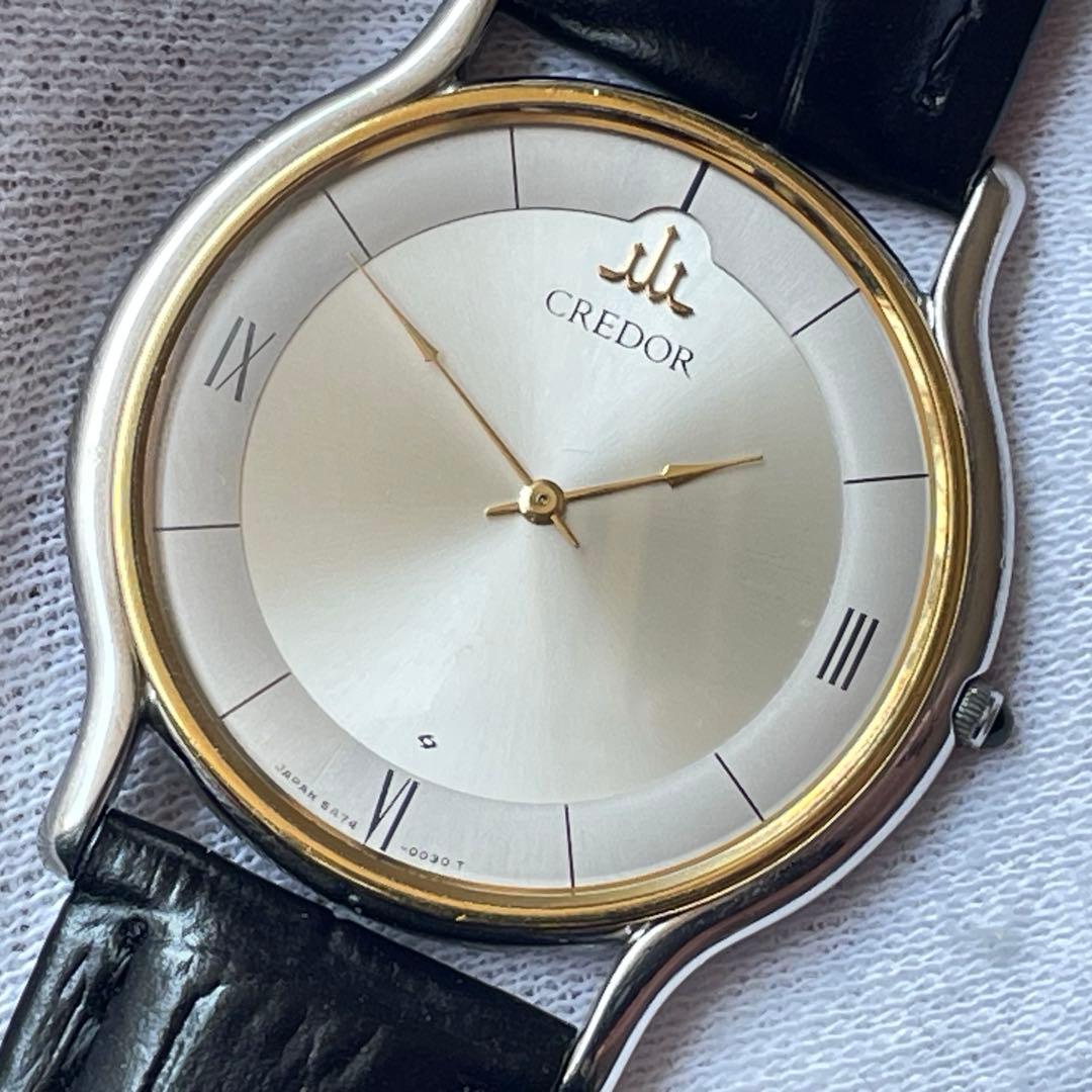 CREDOR 5A74-0020 18K GOLD BEZEL - メルカリ