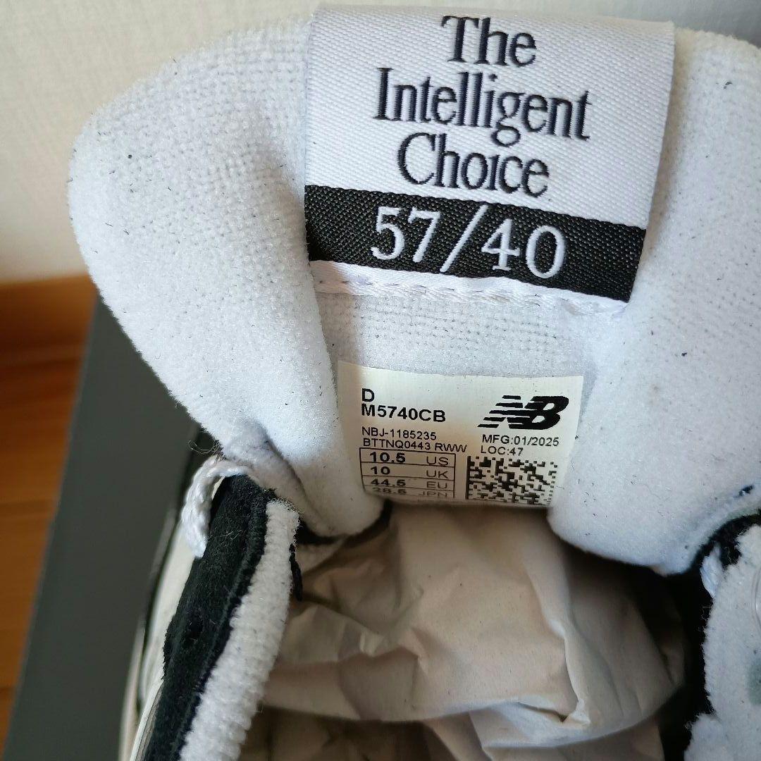 【新品】NewBalance M5740CB BLACK 28.5cm 箱付き
