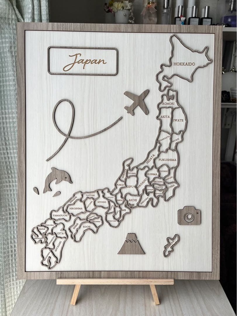 くらしなごやか　トラベラーマップパズル※値引き可 トラベラーマップ パズル【日本地図】 – くらしなごやか