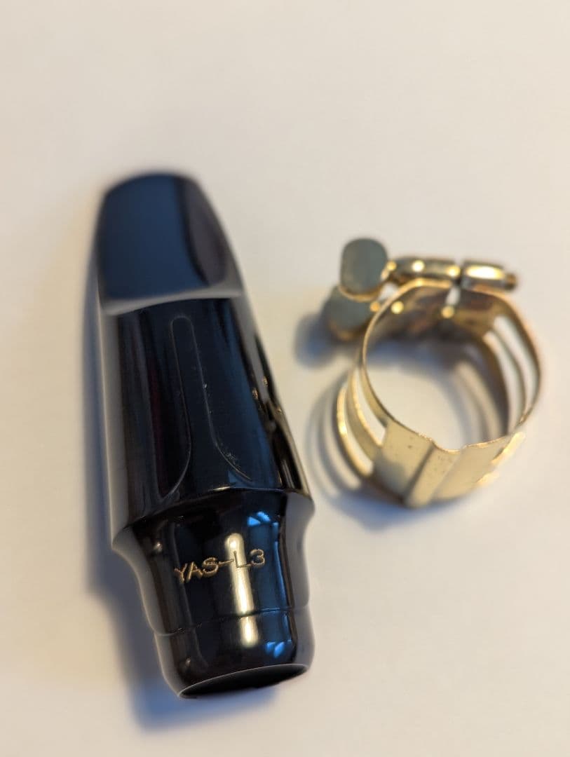 YAMAHA ヤマハ YAS-L3 アルトサックス用マウスピース リガチャー付き YAMAHA ヤマハ AS-4C アルトサックス用 マウスピース リガチャー