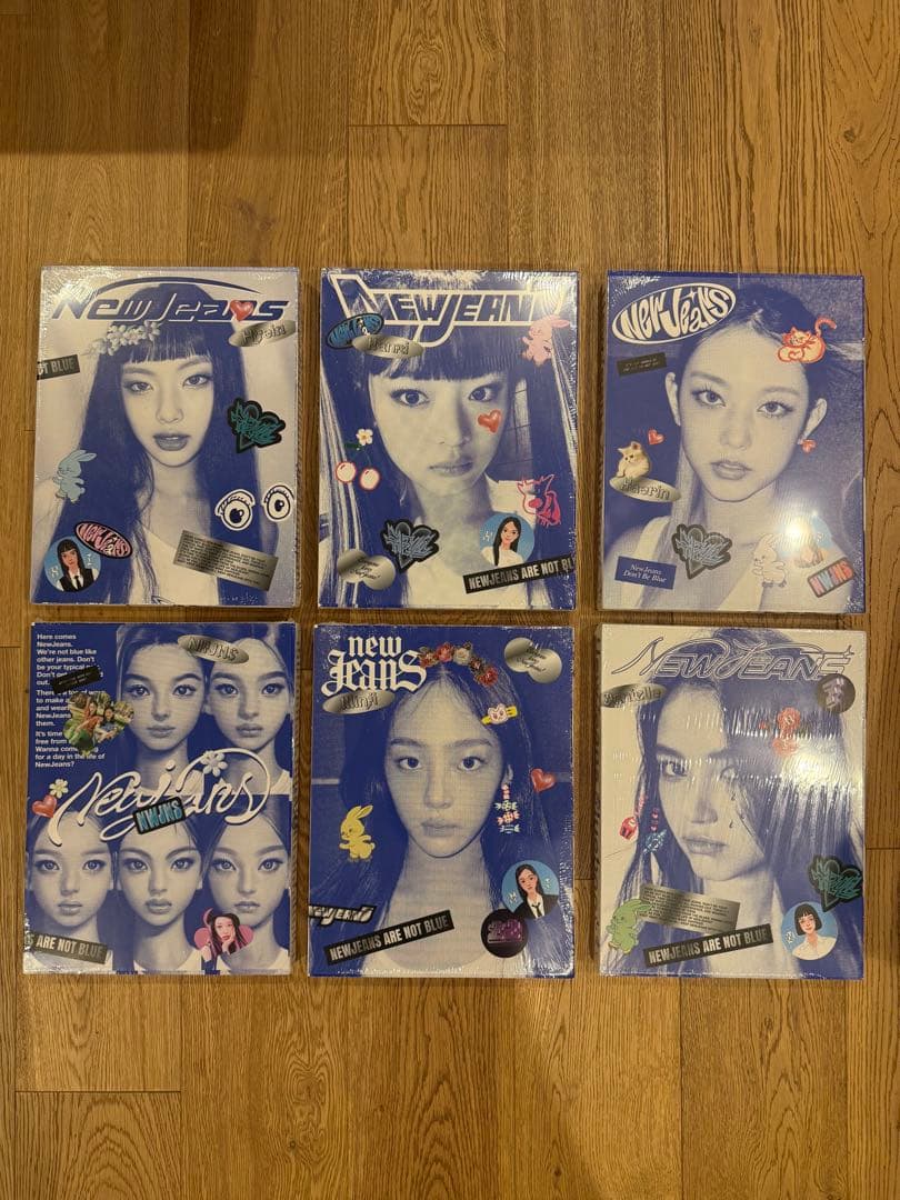 NEWJEANS Bluebook 全6形態セット
