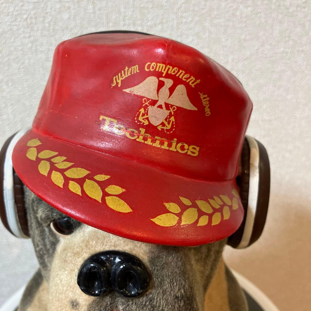 非売品•希少•レトロ雑貨】Technics テクニクス ブルドッグ置物 - メルカリ