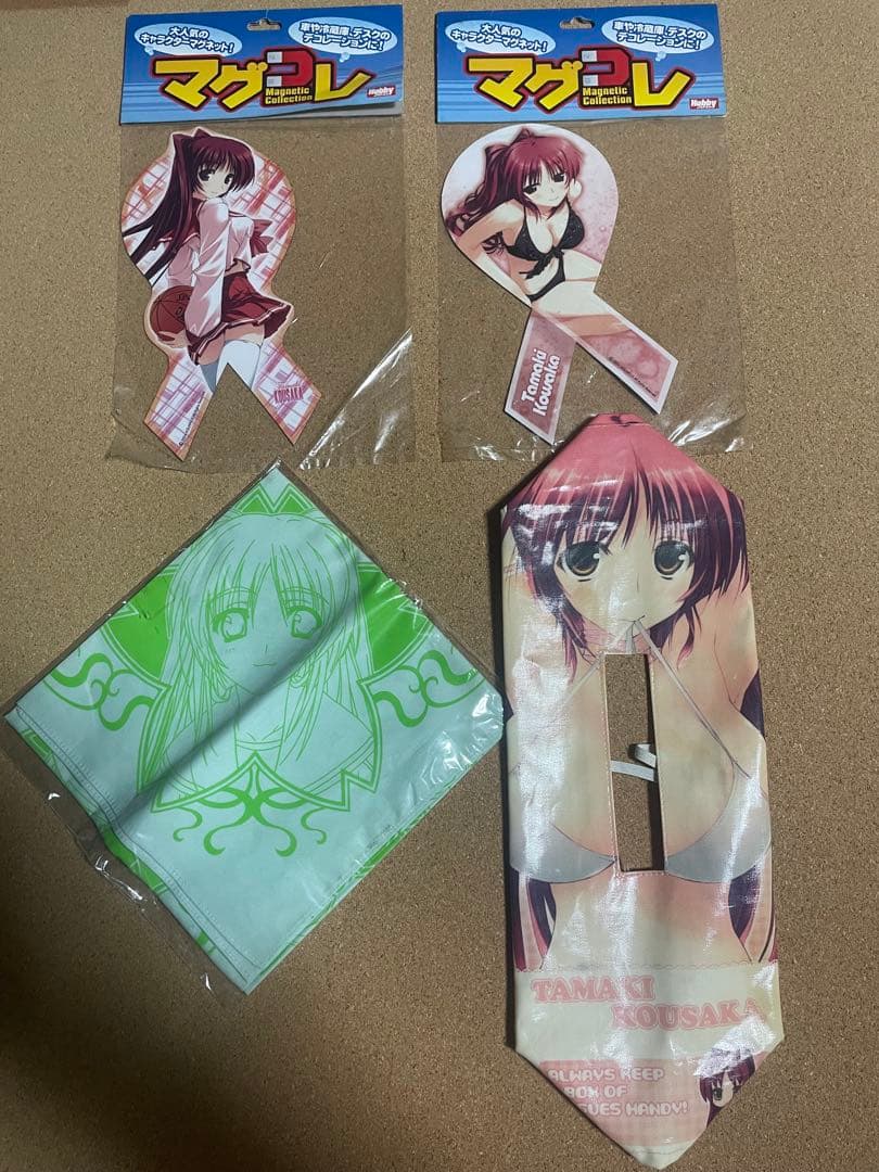 ToHeart2 向坂環 タマ姉 リボンマグネット バンダナ ティッシュカバー