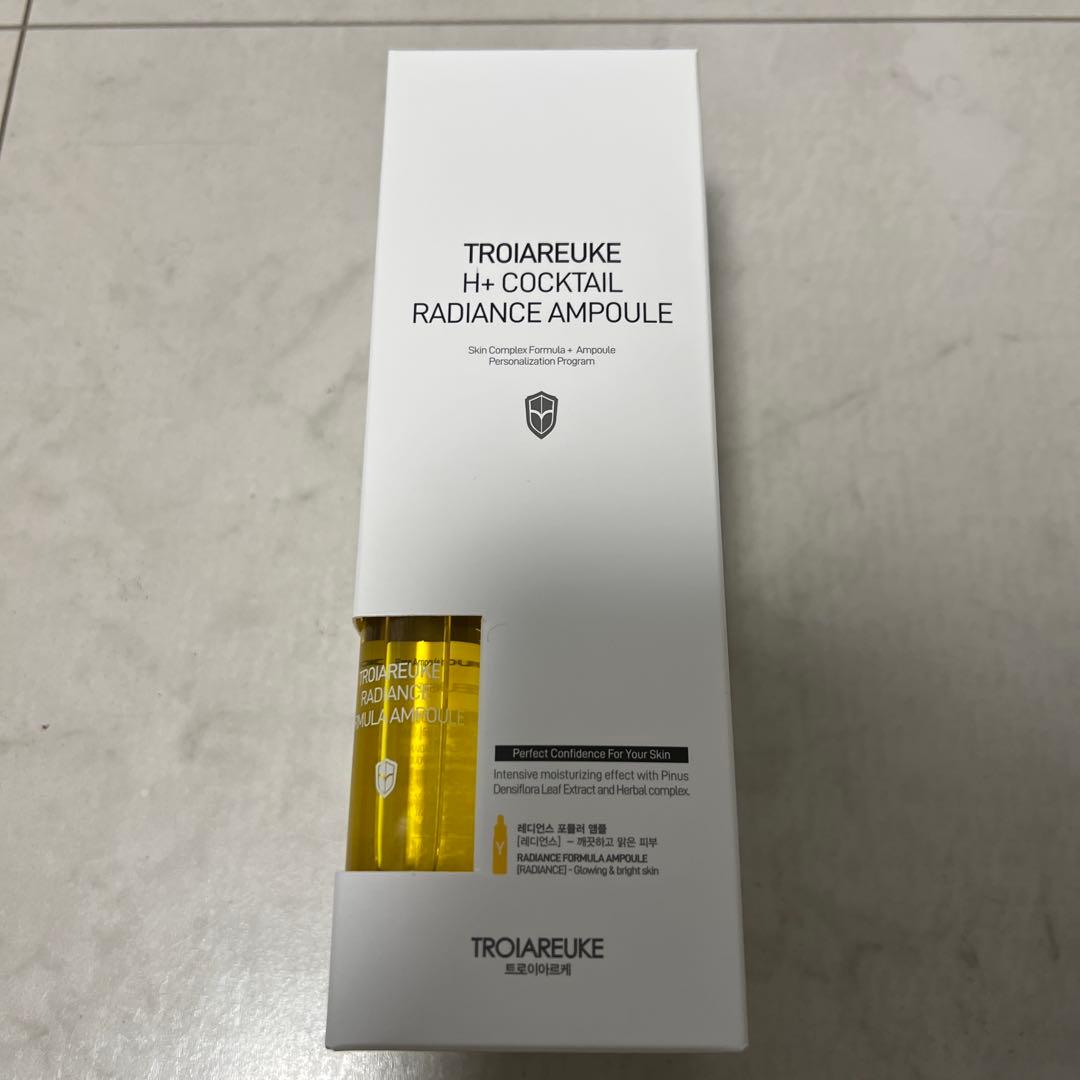 新品未開封TROIAREUKE トロイアルケ　カクテルアンプルスプレー　黄