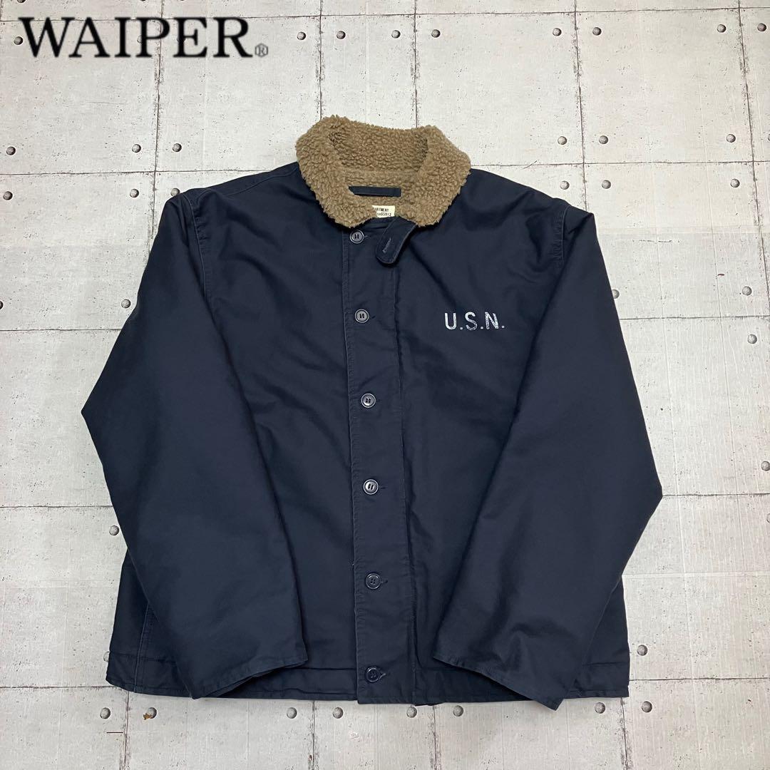 WAIPER.inc U.S.NAVY N-1 デッキジャケット サイズ44