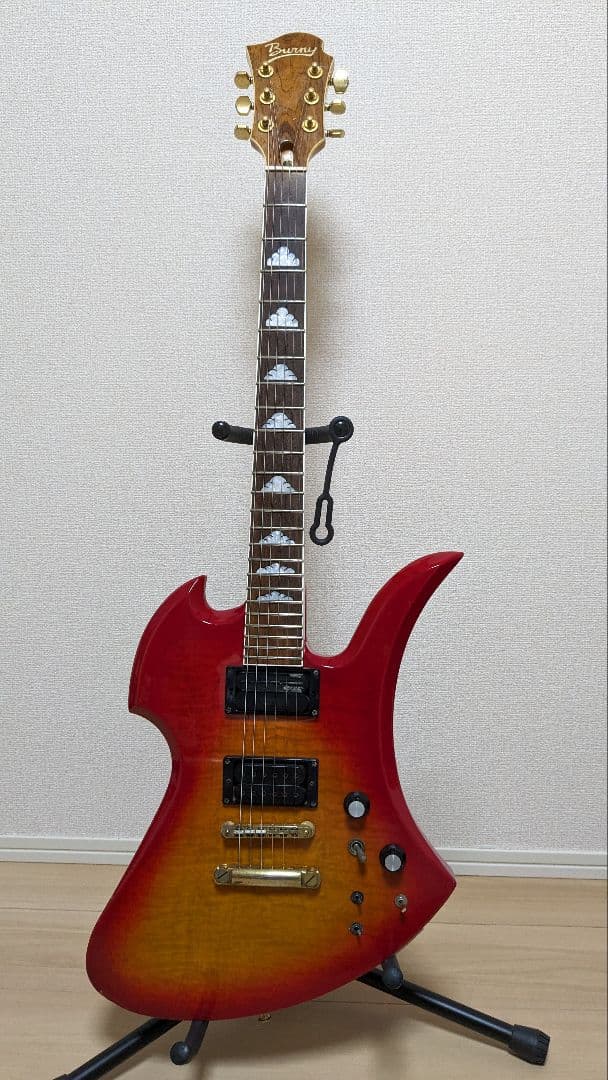 hide Burny エレキギター チェリーサンバースト モッキンバード - メルカリ