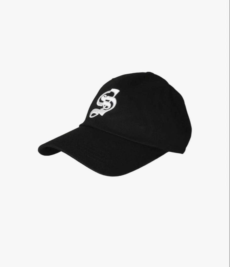 帽子 theredthered S logo cap scarlet bk THEREDTHREAD / ザレッドスレッド】S logo cap scarlet