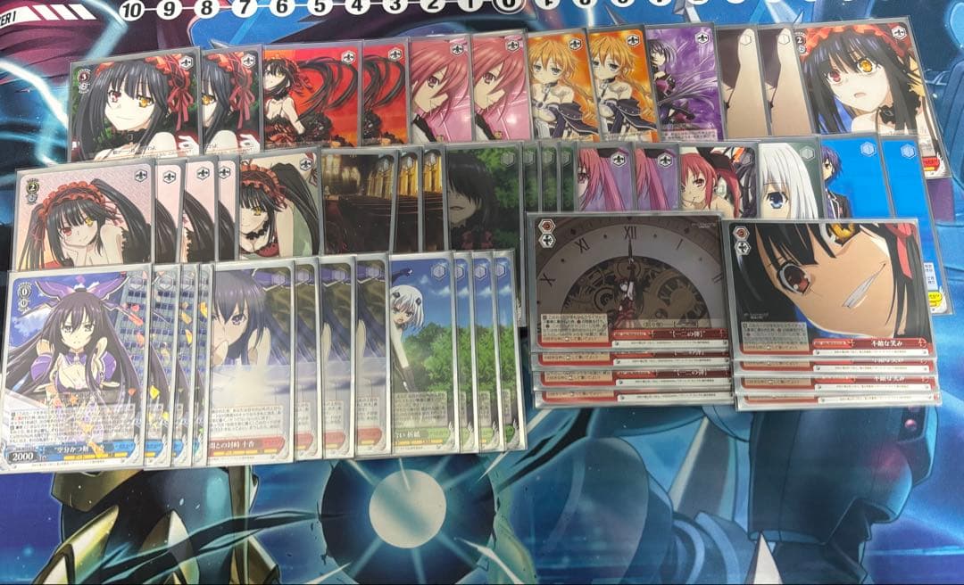 デート・ア・ライブ 8電源 狂三 デッキ　光り物あり