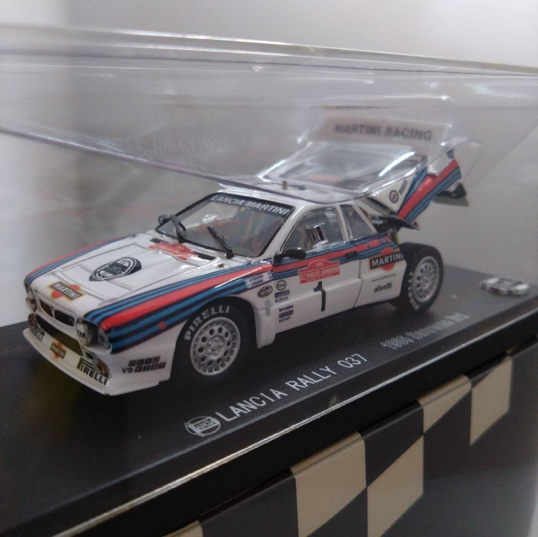 【未開封美品】1/43 京商 ランチア ラリー 1985 サンレモ 3rd