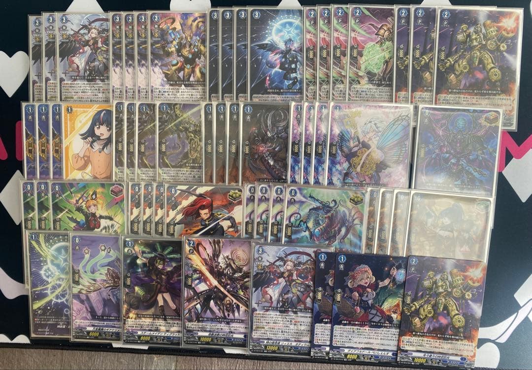 ヴァンガード ダークステイツ リィエル＝オディウム デッキ ヒカリスリーブ 付き