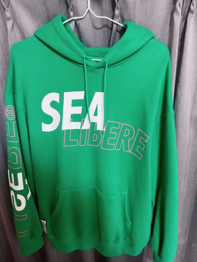 WIND AND SEA×LIBERE パーカー LIBERE×WIND AND SEA】WDS X LIBERE WORK ZIP-UP JACKET / BLACK | BRIDGE