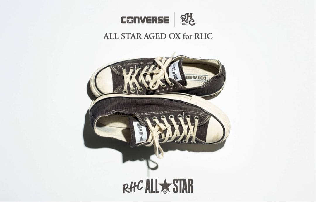 3回着用 ロンハーマン別注 RHC Converse All Star 26.0 - メルカリ