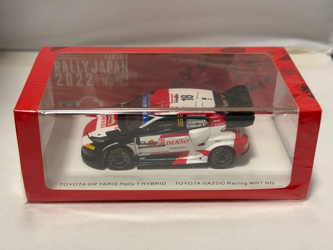 1/43 Spark WRC GR YARIS 2022 ラリージャパン 勝田