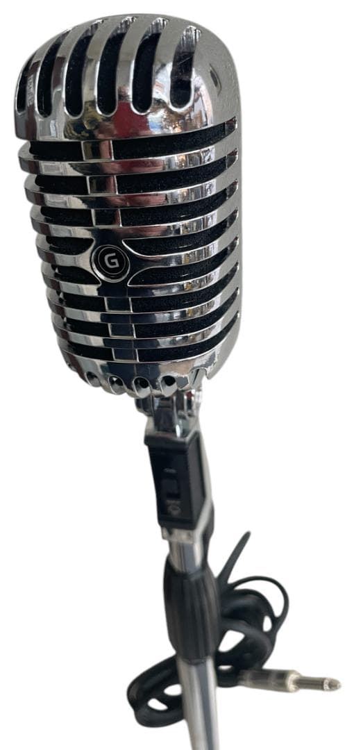 ガイコツマイク　ダイナミックマイク　TOA　スタンド付き 04c14