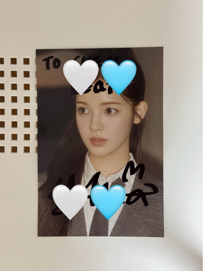 Hearts2Hearts H2H リリイベ ユハ直筆サイン ポストカード - メルカリ