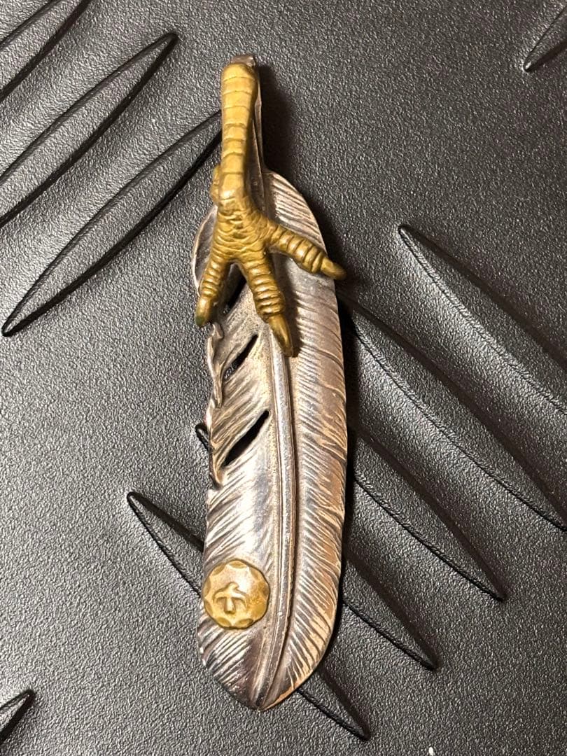 goro's特大金爪イーグル付き右フェザーのみ　キムタク　ゴローズ