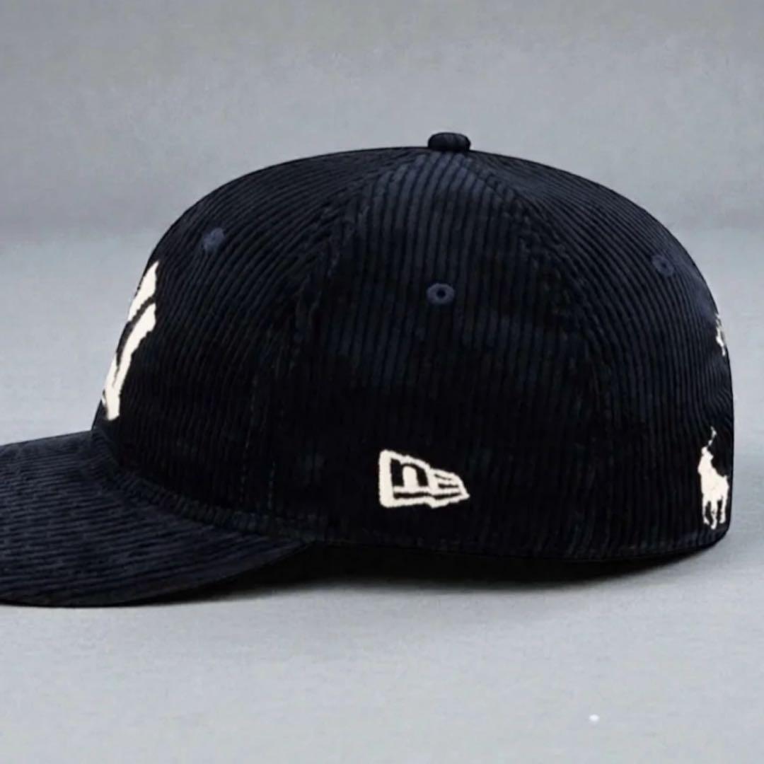 ラルフローレン×Yankees コーデュロイキャップ ネイビー（新品未使用❗️）