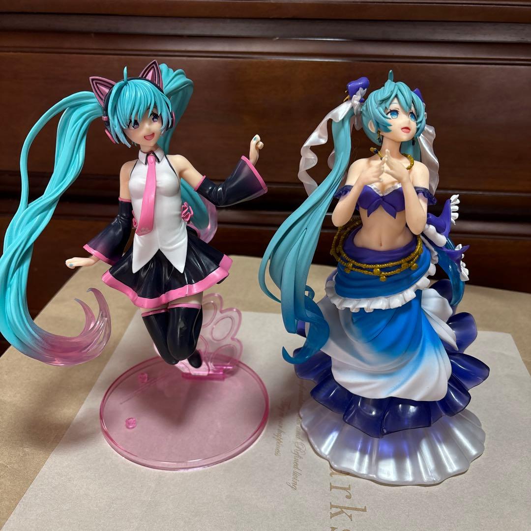 初音ミクフィギュア7個セット - メルカリ