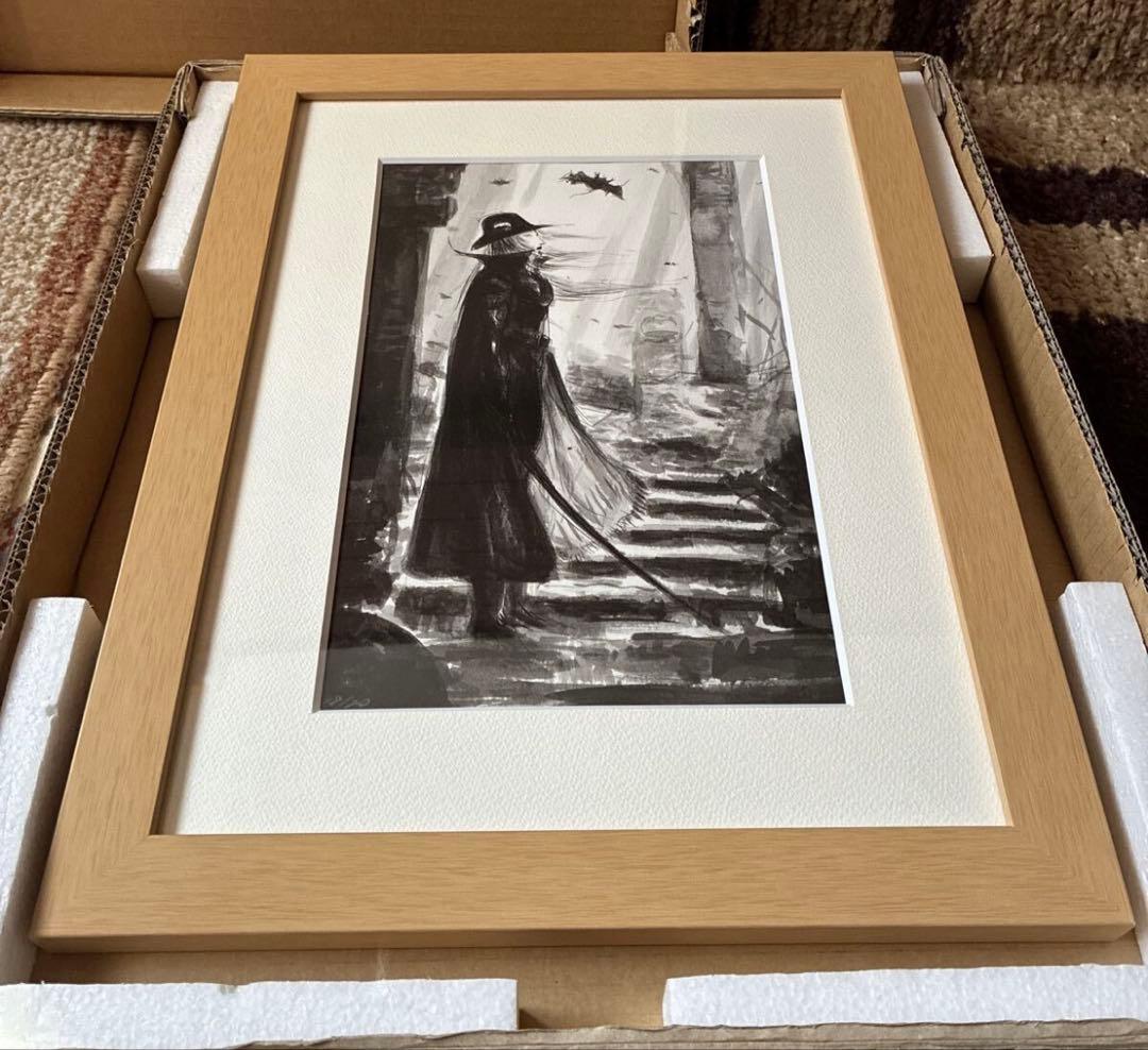 アールビバン 天野喜孝 ジクレー『-出会い-』菊地秀行『吸血鬼ハンター\