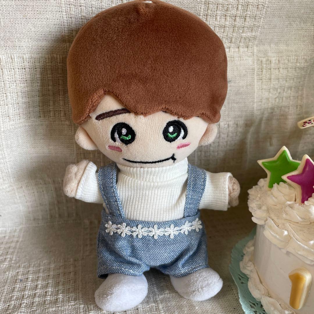 ちびぬいちゃんのタートル＆レース吊りズボン  1529