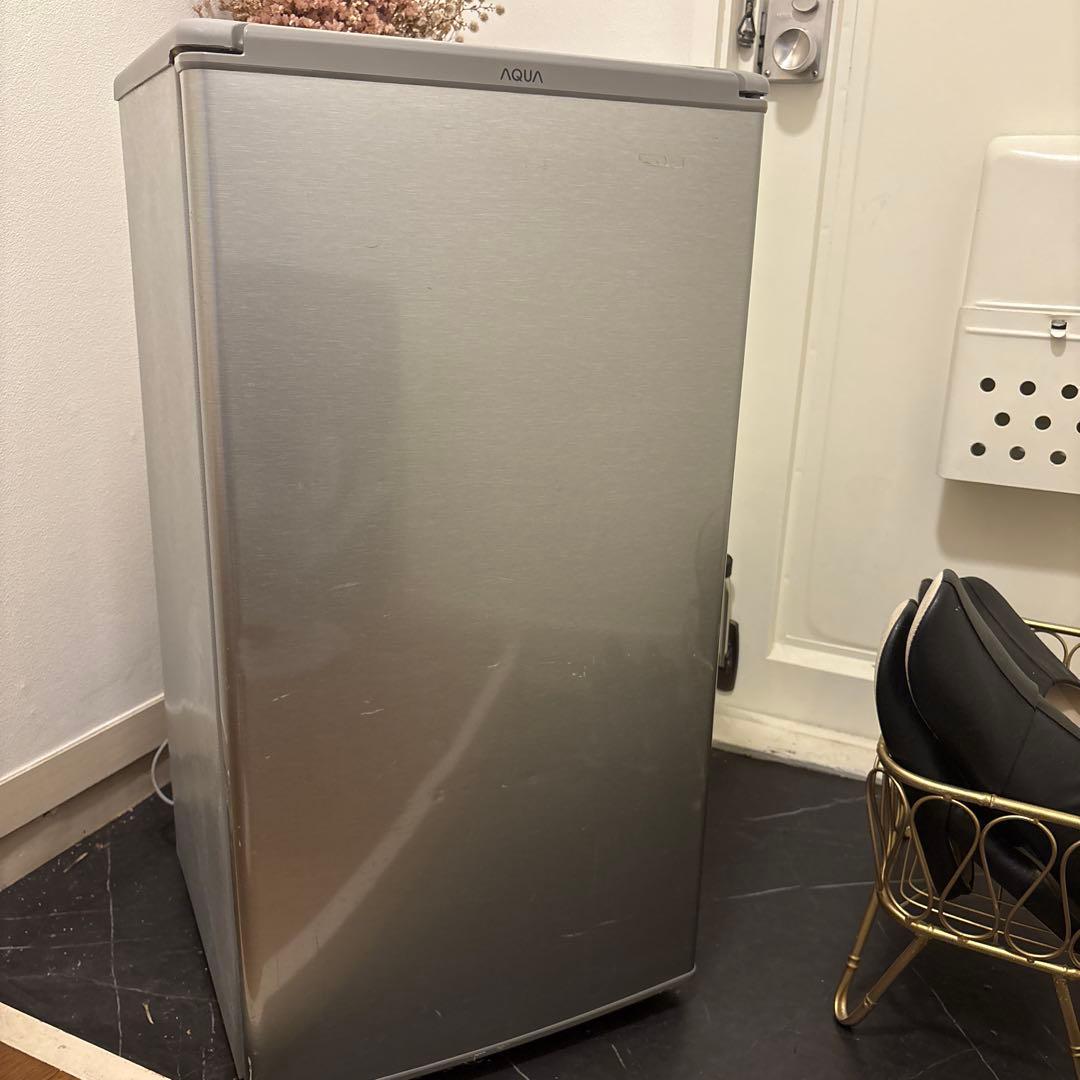 直接受渡:荻窪 AQR-8G-s AQUAノンフロン直冷式冷蔵庫　2020年製