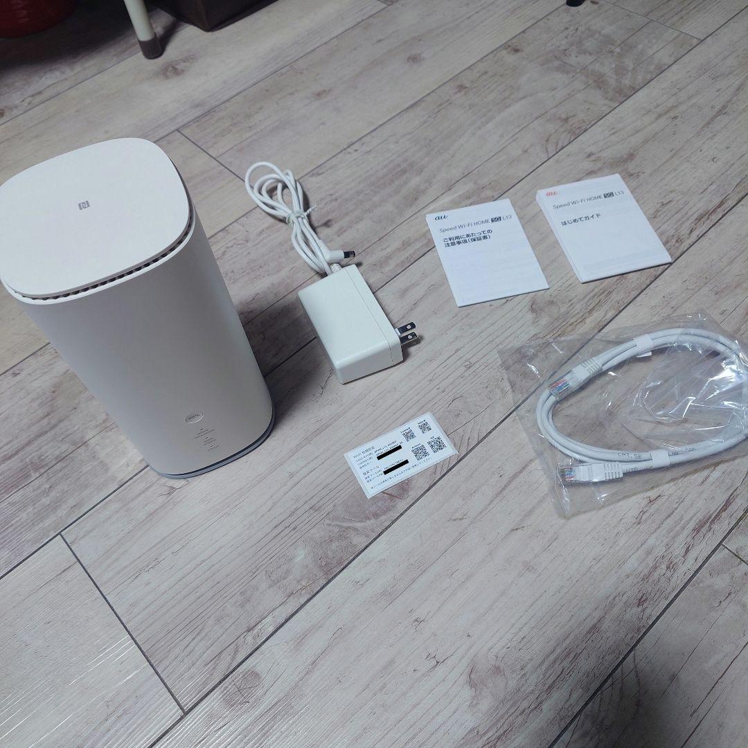 美品　Speed Wi-Fi  5G L13