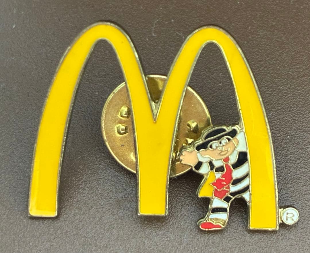 マクドナルド ハンバーグラー　ピンバッジ
