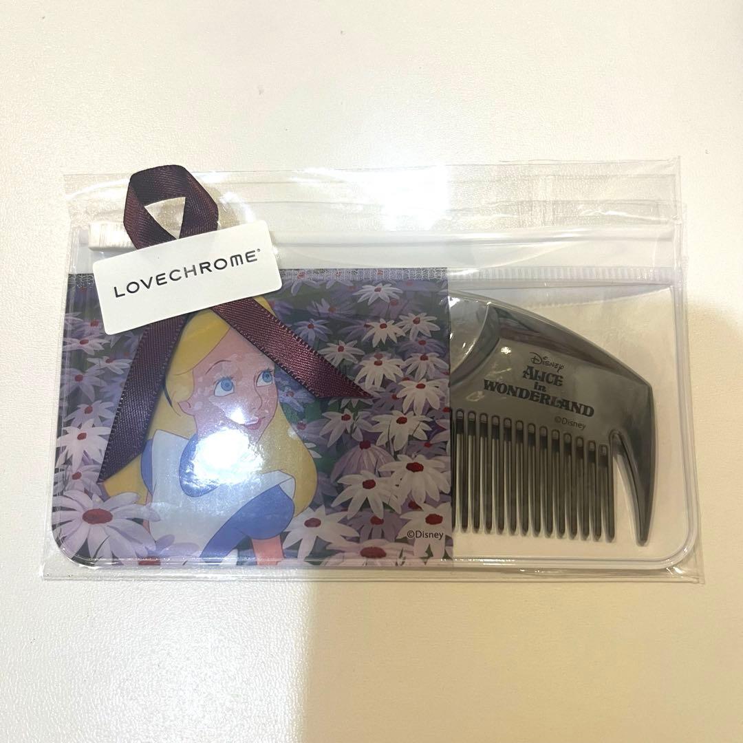 LOVECHROME アリス コーム　ディズニー　ラブクロム　くし