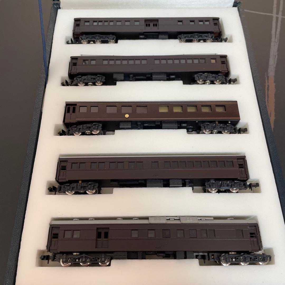 ワ-ルド工芸　皇室用客車 御料車第一号 (新) 5両セット[美品]