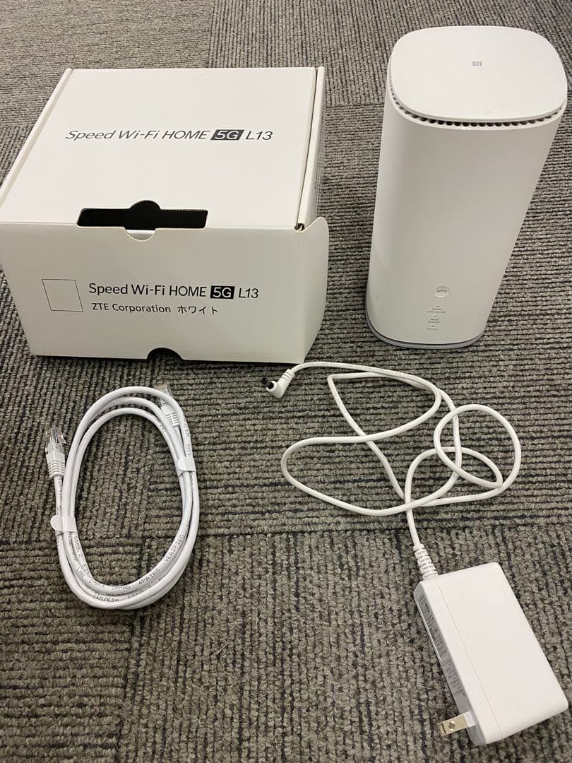 UQ WiMAX】Speed Wi-Fi HOME 5G L13・美品 - UQ WiMAX 5Gルーター 美品